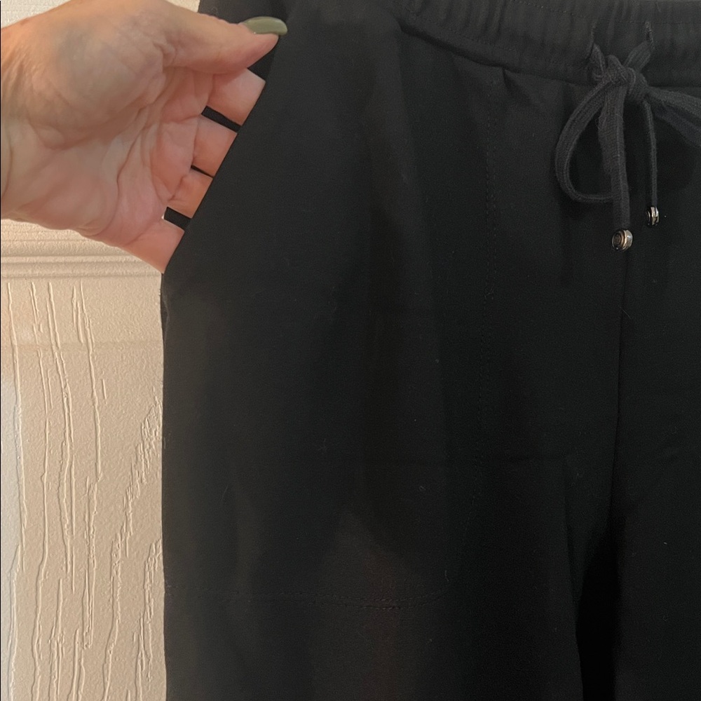 Max Studio Black Athleisure Style Pants